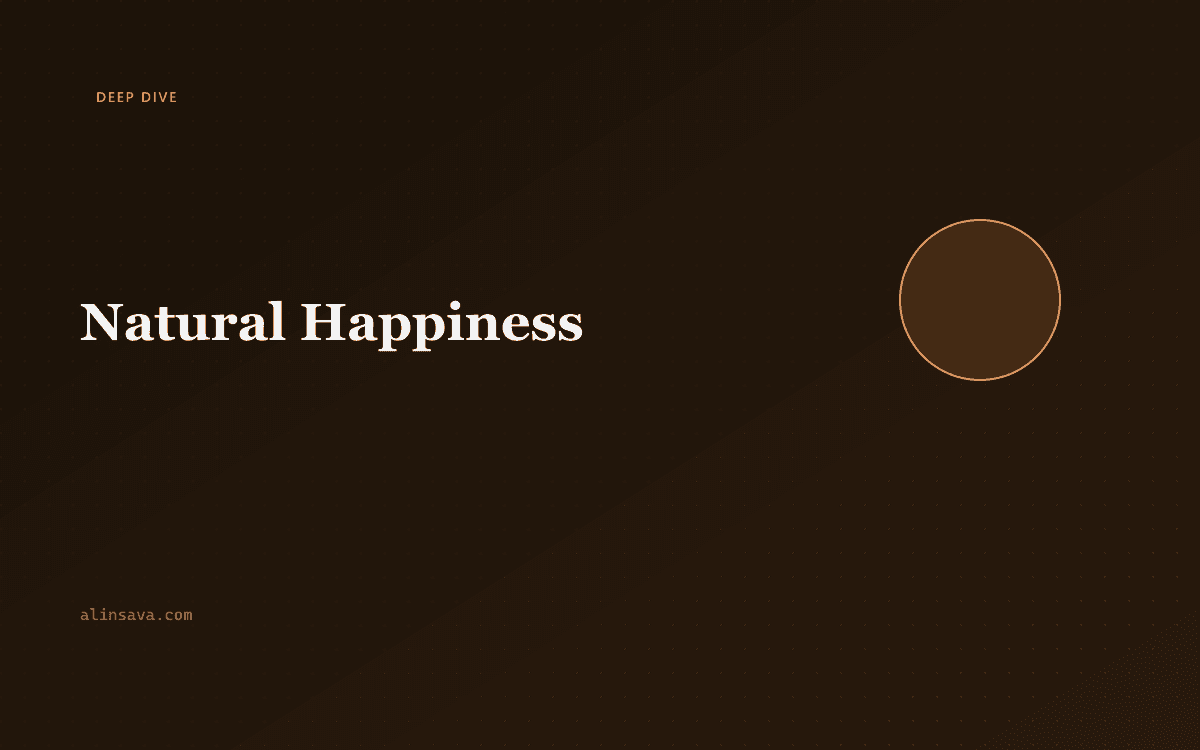 Natural Happiness